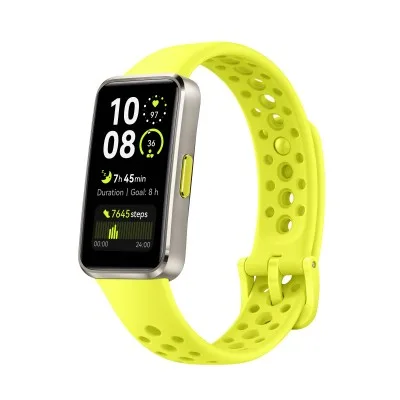 55020EKU HUAWEI Band 10 Aluminum Green. Caja de aleación de aluminio pulido | Monitoreo de sueño avanzado | Asistente de bienestar emocional Verde