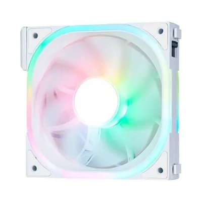 Ventilador Modular Game Factor FG500 - 120MM, 58 CFM, 1900 RPM, RGB, Compatible con FKG500 Blanco FG500-WH