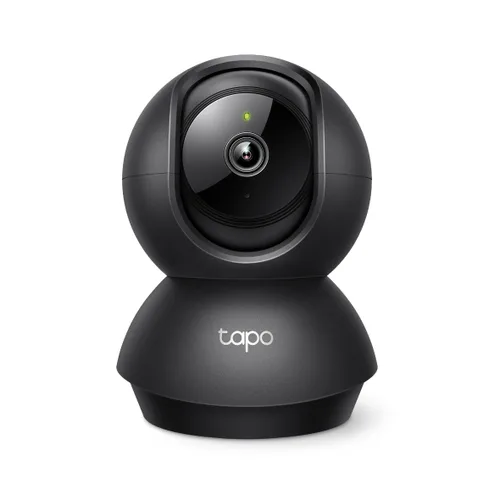 Cámara de Vigilancia Wi-Fi HD de 360 Grados con IA y Detección de Llanto de Bebé TP-LINK Inalámbrico y alámbrico TAPO C201