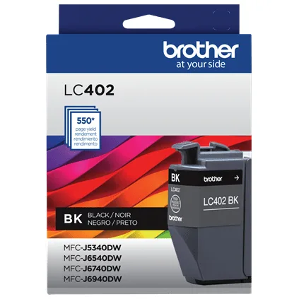 Cartucho de tinta Brother LC402BK negro