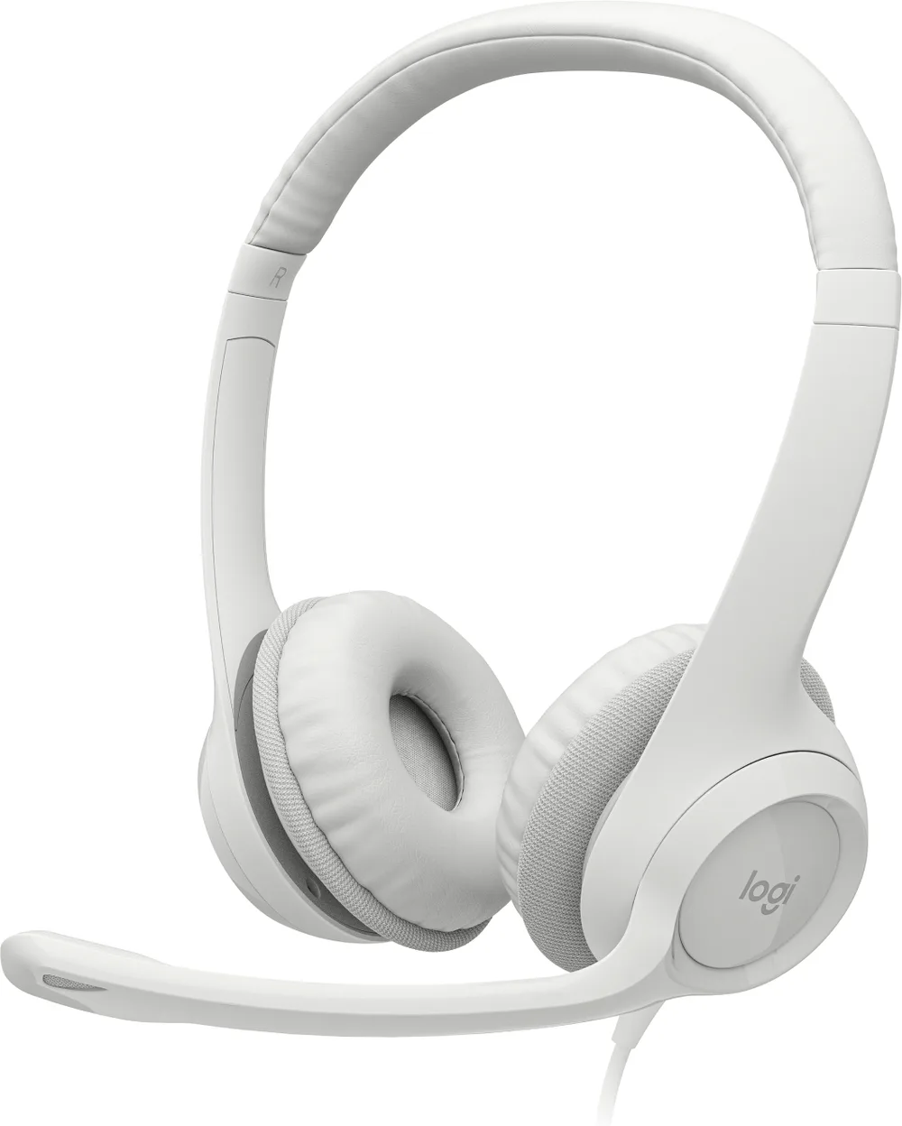 Audifonos Y Micro Audifono Con Microfono LOGITECH H390 Supresion De Ruido Control De Volumen USB Blanco