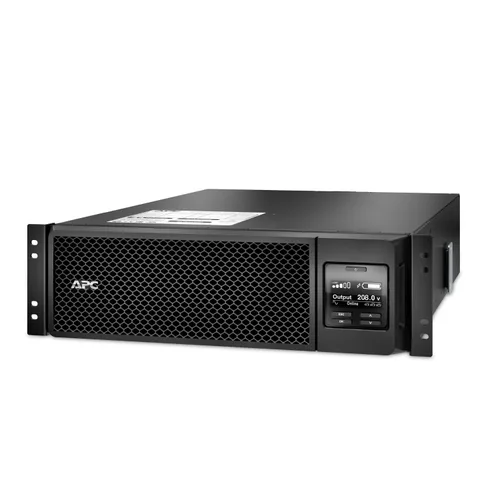 No Break capacidad 5000vas - 4800 watts, 208v, APC SRT5KRMXLT, 5000 VA, 4250 W, 1, 50 h, Negro, Industrial y Oficina