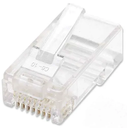 Plugs de Red CAT5E INTELLINET - Transparente 502399