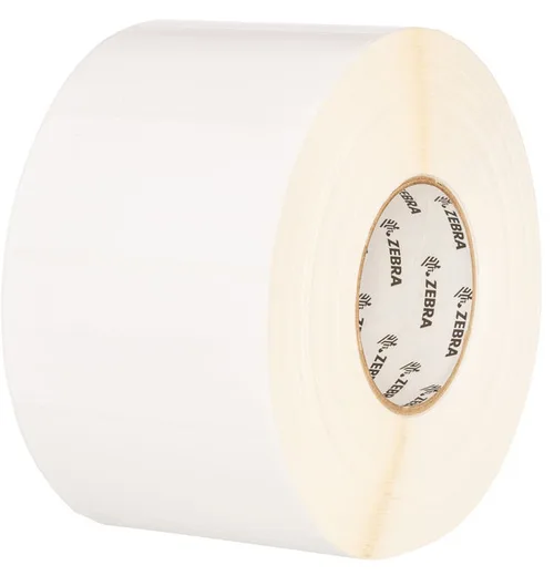 Etiqueta térmica ZEBRA - Color blanco, Acrílico, Polipropileno, Térmica directa, 2000, 6 10010063