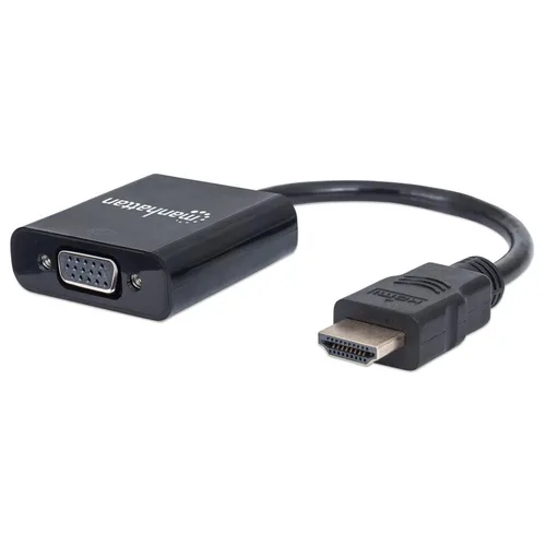 Accesorio Conectividad MANHATTAN ,151436,VIDEO HDMI A Svga, Bl