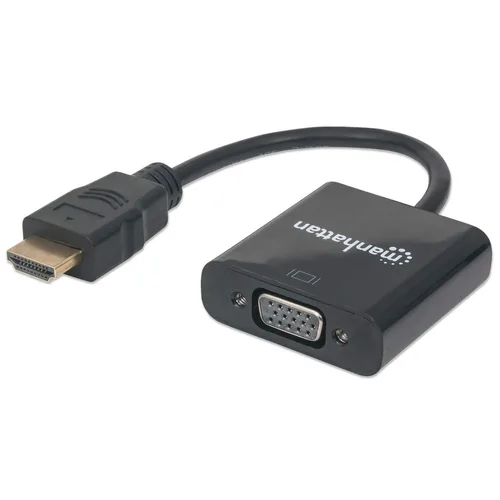 Accesorio Conectividad MANHATTAN ,151467, Video HDMI A Svga, Bolsa