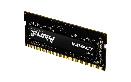 Memoria Ram Kingston Fury Impact Sodimm DDR4 8GB 3200MT/S CL20 1RX8 1.2V Kingston Technology 8 GB KF432S20IB/8