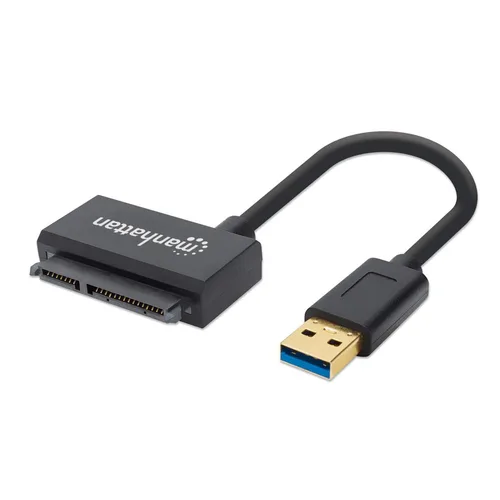 CONVERTIDOR,MANHATTAN,130424, USB 3.0 A HDD SATA 2.5 PULGADAS