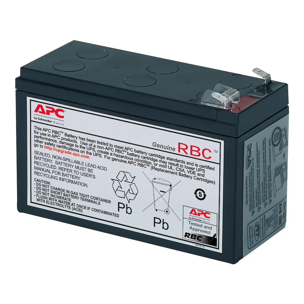 Cartucho de batería de recambio RBC2 APC 5 años
