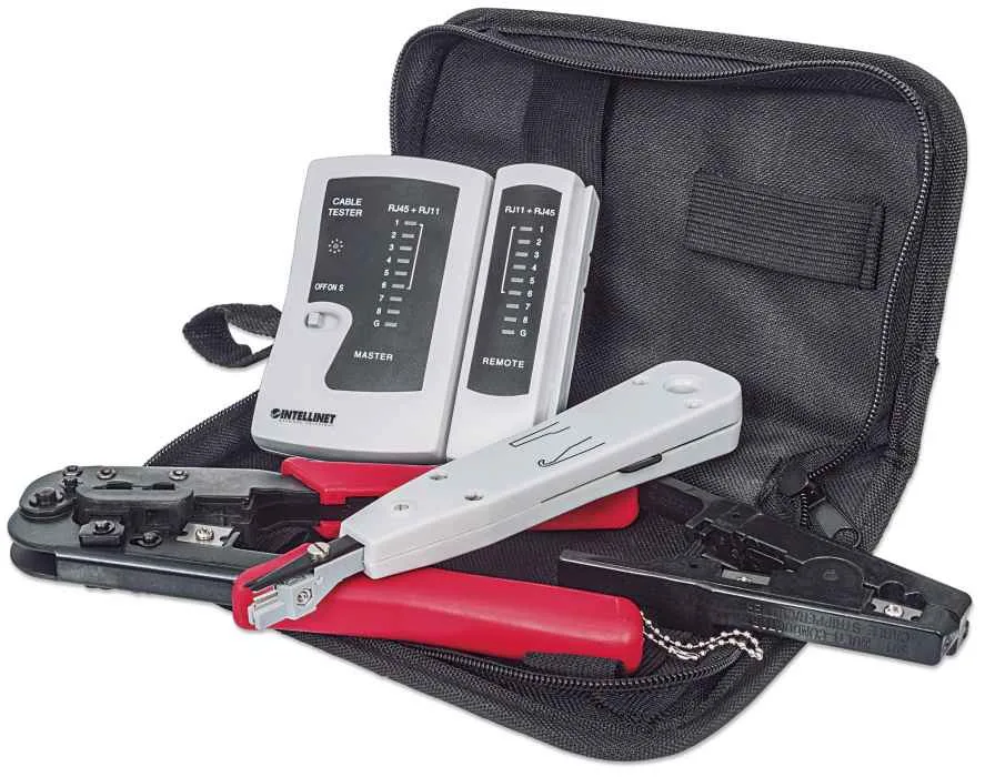 KIT HERRAMIENTAS,INTELLINET,780070, MANT. 4 HERRAMIENTAS