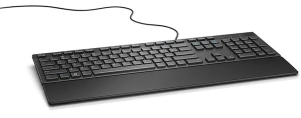 Teclado DELL 580-ADRC - USB, Negro, Alámbrico, En Español