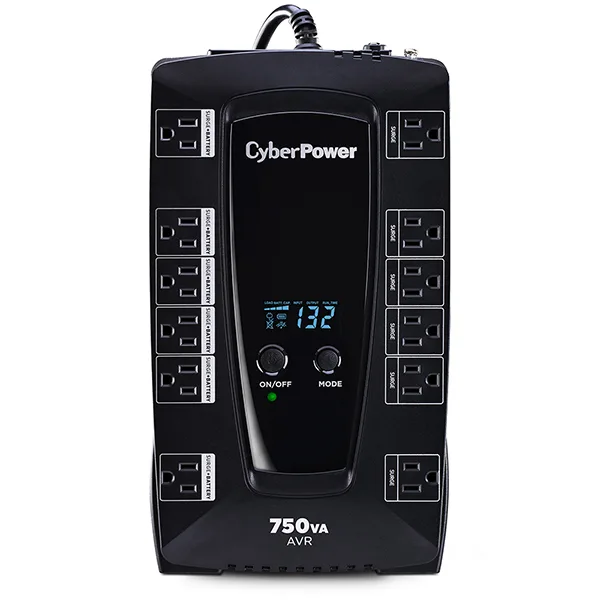 No-Break CyberPower AVRG750LCD - 750 VA, 450 W, Negro