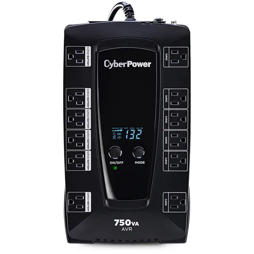 No-Break CyberPower AVRG750LCD - 750 VA, 450 W, Negro