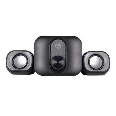 Bocinas HP DHS-2111S BOCINA 2.1 BOCINA MULTIMEDIA Conector 3.5mm/Carcasa metálica con control de volumen / Sensibilidad :110 dB±3dB Negro