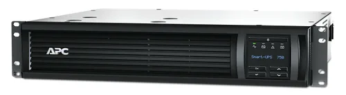 No Break Capacidad 750 VA 500 watts - Entrada APC SMT750RM2UC, 750 VA, 500 W, 3 h, Negro, Industrial y Oficina
