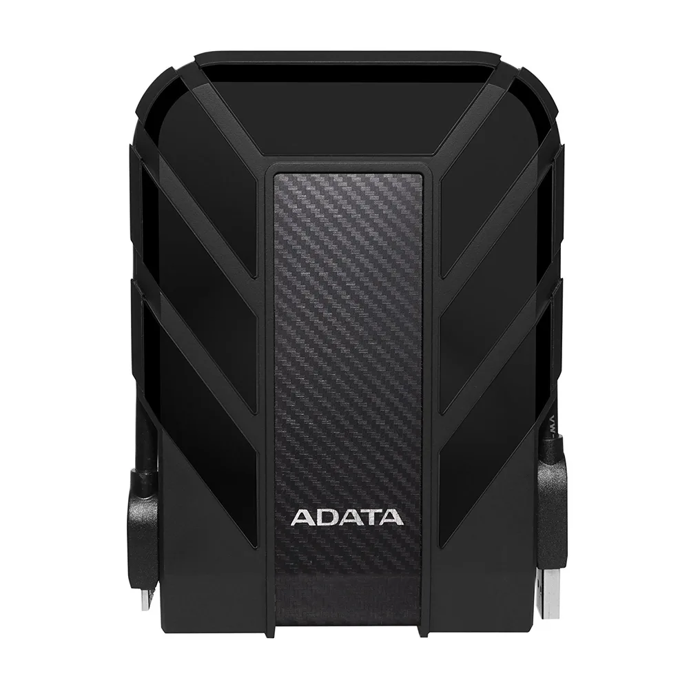 Discos Duros ADATA HD710P 2TB Portatil 2.5 USB 3.2 Windows Mac Linux Contragolpes Color Negro AHD710P-2TU31-Cbk