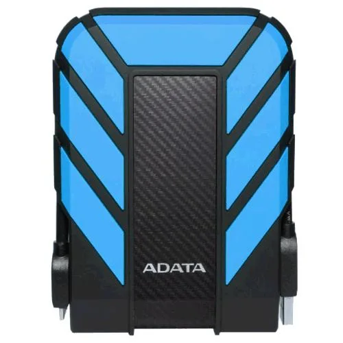 Discos Duros ADATA HD710P 2TB Portatil 2.5 USB 3.2 Windows Mac Linux Contragolpes Color Azul AHD710P-2TU31-Cbl
