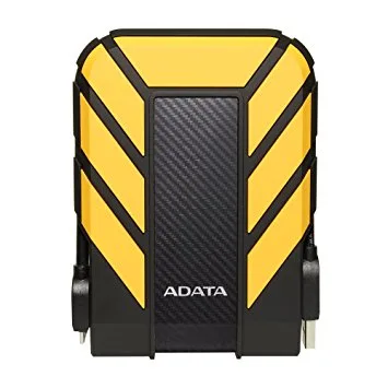 Discos Duros ADATA HD710P 1TB Portatil 2.5 USB 3.2 Windows Mac Linux Contragolpes Color Amarillo AHD710P-1TU31-Cyl