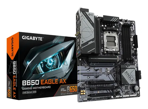 Tarjeta Madre Gigabyte ATX B650 EAGLE AX - S-AM5, B650, 192GB DDR5 para AMD 256 GB