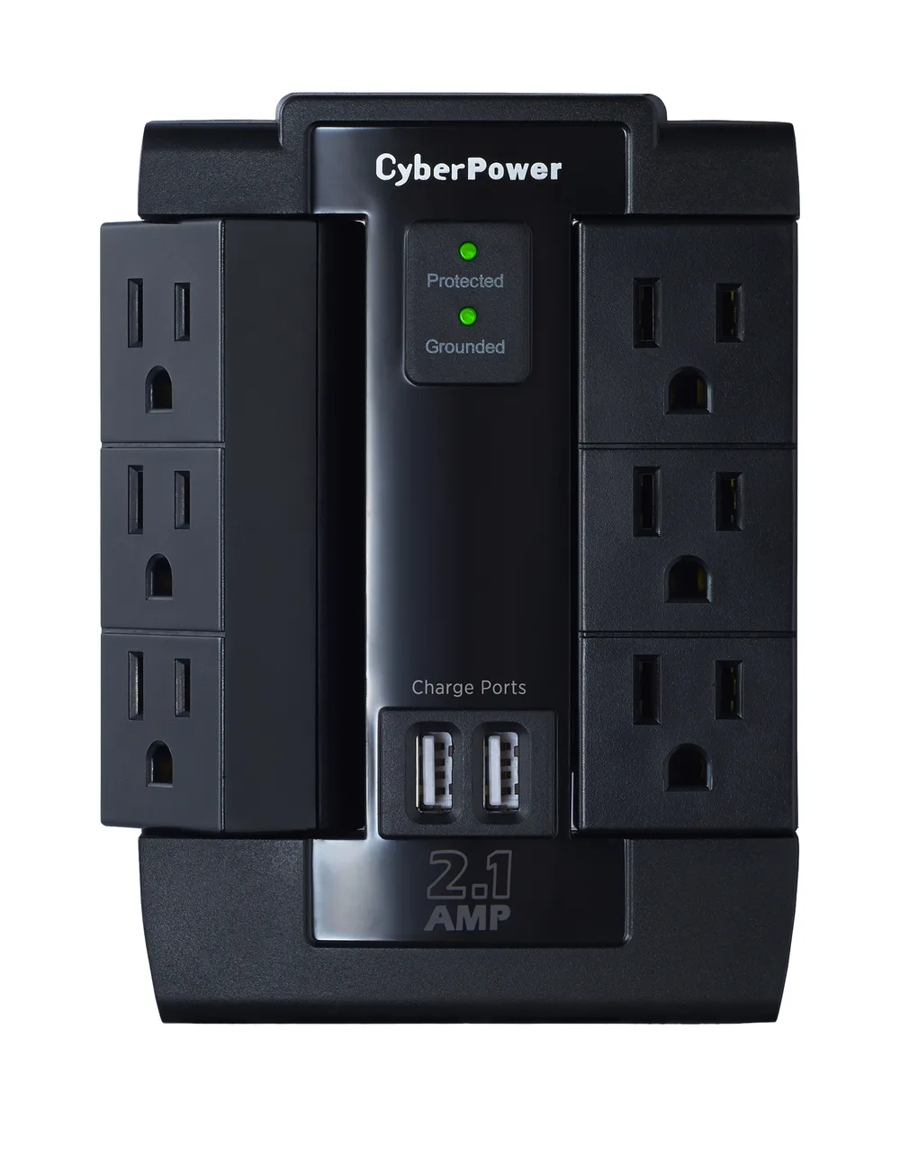 Supresor de Picos de Pared CyberPower P600WSURC1 - 6