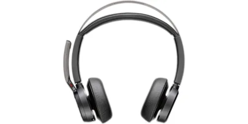 HP Poly Voyager Focus 2 - Bluetooth para moviles y computadora, con cable USB-C/A PLANTRONICS Negro 9T9J3AA#AC3
