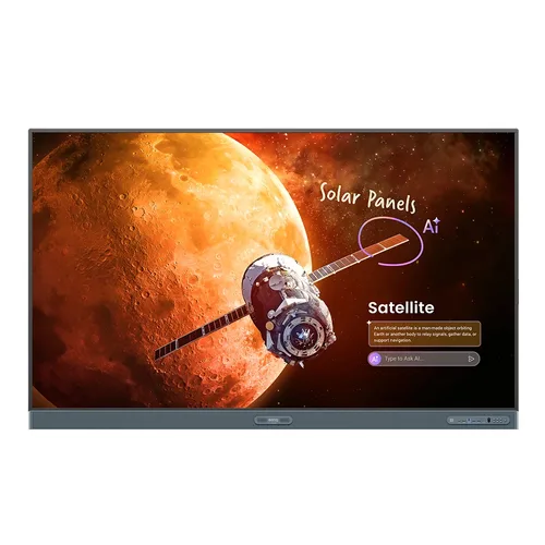 PANTALLA INTERACTIVA BENQ RP8605 86 / DLED / 4K UHD / 450NITS / IA / ANDROID / 16GB/256 GB / VGA, HDMI, USB, DISPLAYPORT, RS232, LAN, WIFI, BT, ALTAVOCES-MICROFONO / 50 PTS TACTILES / GARANTIA 3 AÑOS