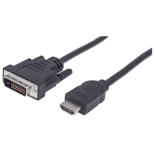 Cables Cable De Video MANHATTAN ,372503, - DVI-D M-M 1.8M