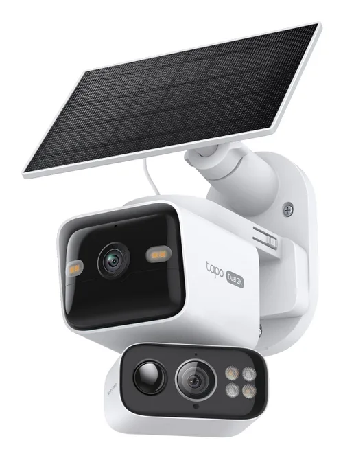 CAMARA DE SEGURIDAD TP LINK TAPO C645D KIT  INTELIGENTE CON DOBLE LENTE 360º CON PANEL SOLAR