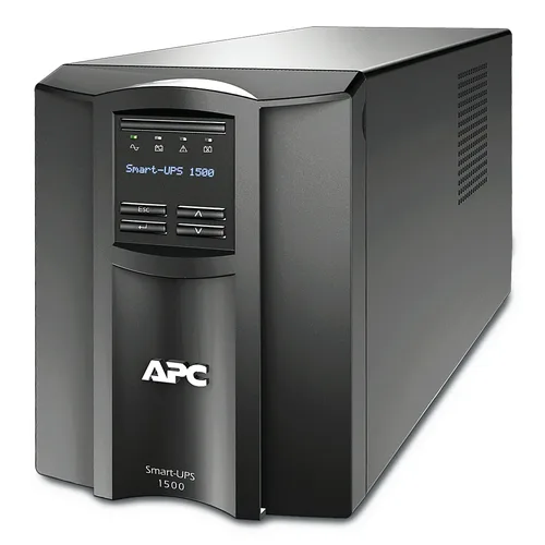 No Break Capacidad 1440 VA 1000 watts - 120V, APC SMT1500C, 1440 VA, 1000 W, 3 h, Negro, Industrial y Oficina