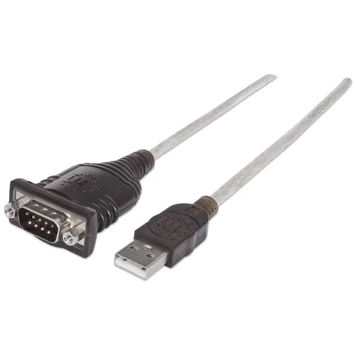 Accesorio Adaptadores MANHATTAN ,205153, A Serial DB9M Bolsa
