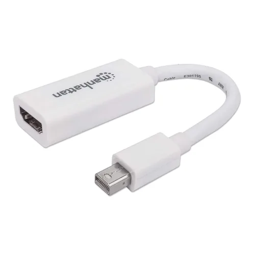 Adaptador mini DisplayPort a HDMI MANHATTAN 322461 - 0.17 m, HDMI, Mini-DisplayPort