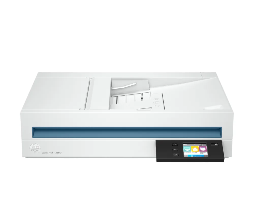 Escáner HP ScanJet Pro N4600 fnw1 20G07A - 216 x 5362 mm - ADF, CIS, 6000 páginas, 40 ppm/80 ipm