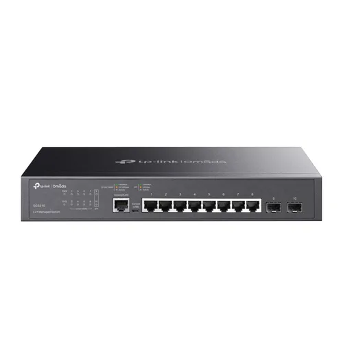 Switch Administrable TP-LINK - Negro, 10/100/1000Mbps, 8ptos, SG3210