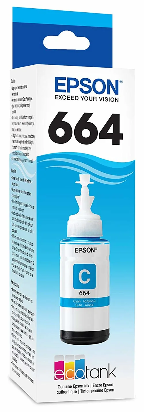 Cartucho EPSON T664220-AL - Cian, Epson