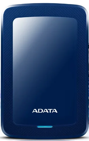DISCO DURO EXTERNO ADATA HV300 2TB PORTATIL 2.5 USB 3.2 WINDOWS MAC LINUX DASHDRIVE SLIM COLOR AZUL AHV300-2TU31-CBL