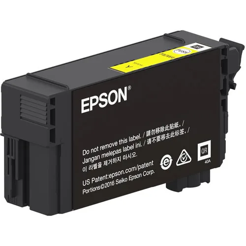 Consumible Cartucho EPSON Modelo T40W Amarillo, Para Plotter T3170SR