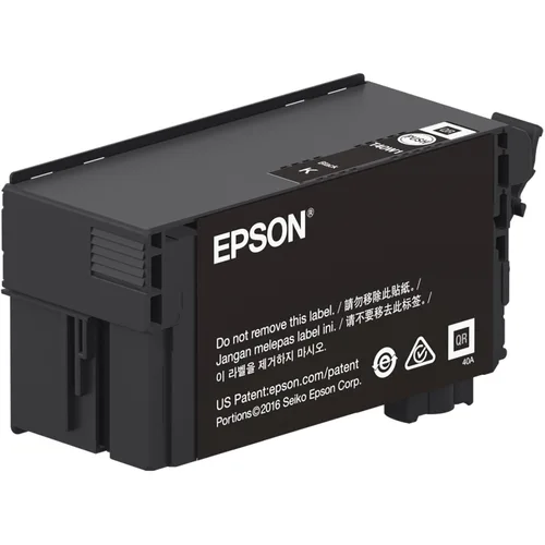 Consumible Cartucho EPSON Modelo T40W Negro, Para Plotter T3170SR