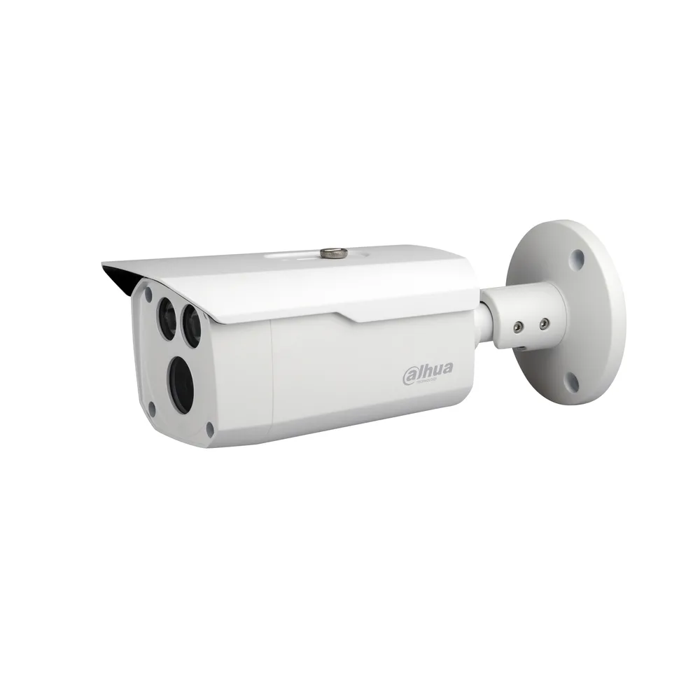 DAHUA HAC-HFW1500D - Camara Bullet de 5 Megapixeles/ Metalica/ Lente de 3.6 mm/ 92 Grados de Apertura/ IR de 80 Mts/ IP67/ Soporta: CVI/CVBS/AHD/TVI/