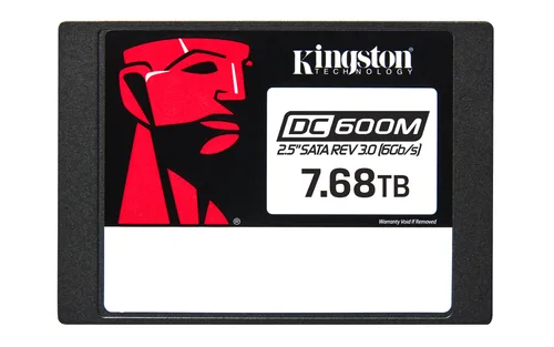 Unidad de Estado Sólido Kingston DC600M Enterprice 7680GB SATA3 2.5 R.560MB/S W.530MB/S para Servidor Kingston Technology 7680 GB SEDC600M/7680G