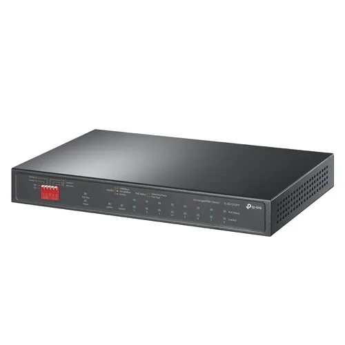Conmutador TP-LINK TL-SG1210PP - Negro