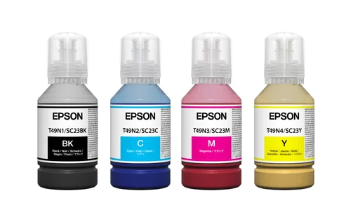 Consumible Tanque EPSON Modelo T49H Cyan, Para Plotter T3170X (140 Ml)