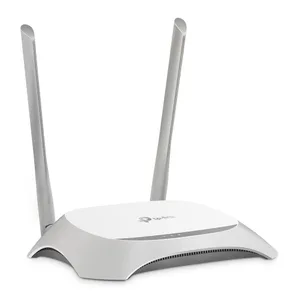 ROUTER TP-LINK TL-WR840N INALAMBRICO 300MBPS MMF, AP, REPETIDOR WISP 4 LAN 10/100 1 WAN 10/100 2 ANTENAS FIJAS EXTERNAS