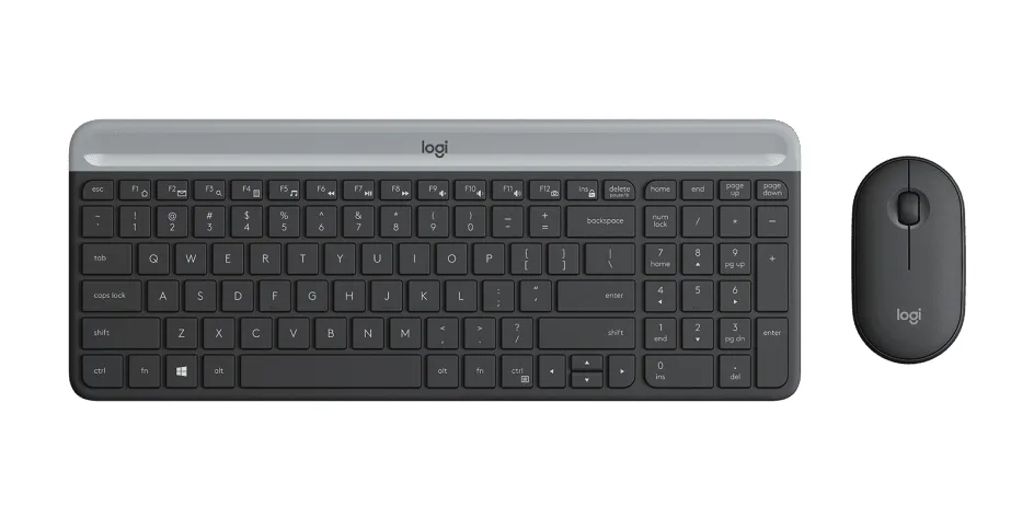 Kit teclado y mouse LOGITECH MK470 - inalámbrico Negro 920-009266