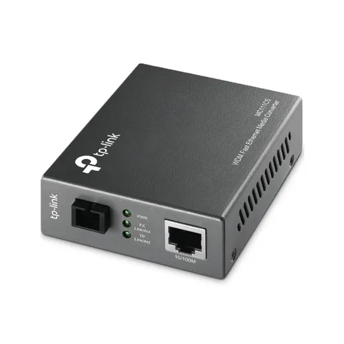 Accesorio Redes TP LINK Convertidor De Medios | Tp-Link | MC111CS | Mono Modo | Wdm Conector De Fibra Sc A RJ45 | 10