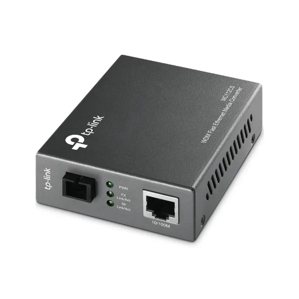 Accesorio Redes TP LINK Convertidor De Medios | Tp-Link | MC112CS | Mono Modo Wdm Conector De Fibra Sc A RJ45 10