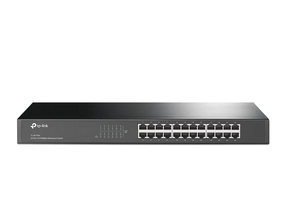 Switch TP-LINK TL-SF1024 - Negro, 24, 10/100 Base-T(X)