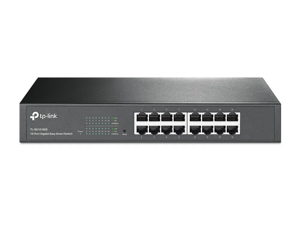 Smart Swtich (TL-SG1016DE) TP-LINK Negro