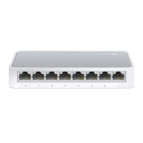 Switch de sobremesa con 8 puertos a 10/100 Mbps TP-LINK Blanco TL-SF1008D