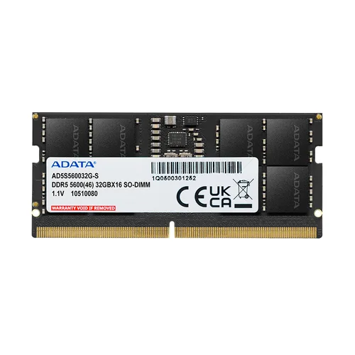 Memoria RAM ADATA - DDR5 16GB SODIMM 5600MHz. AD5S560016G-S 16 GB