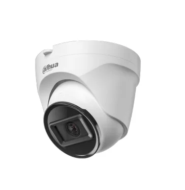 DAHUA DH-IPC-T1E40 - Camara IP Domo de 4 Megapixeles/ Lente de 2.8 mm/ 93 Grados de Apertura/ H.265+/ WDR Real de 120 dB/ IR de 30 Metros/ IP67/ PoE